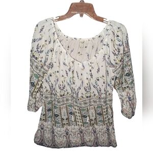 XL Sahalie Boho Blouse